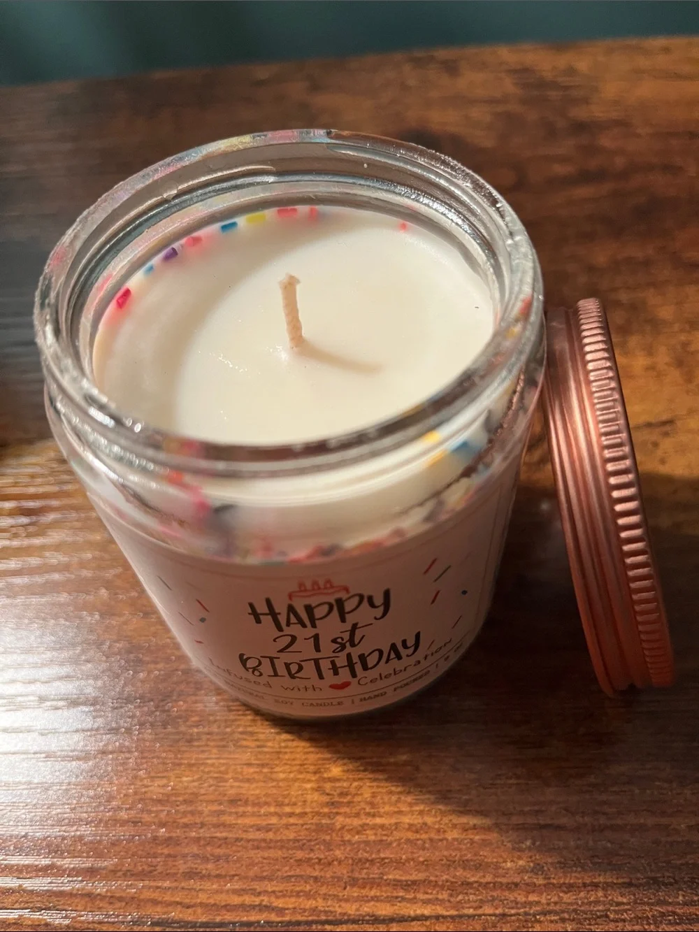 Happy 21st Birthday Candle